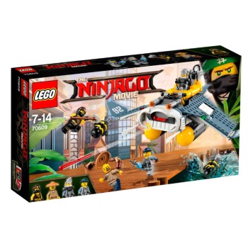 Lego set Ninjago movie manta ray bomber LE70609